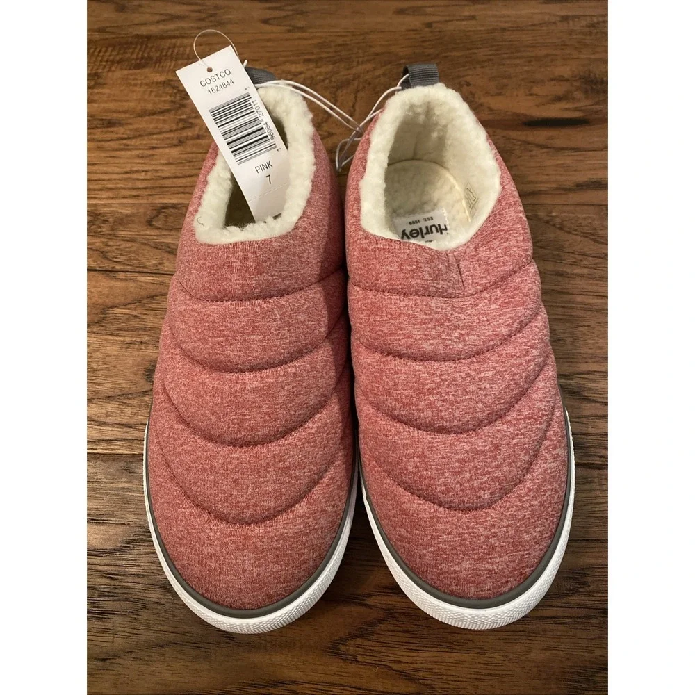 Hurley Arlo Puff Faux Fur Lined Sneakers - Women's Size 7